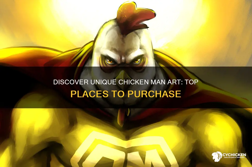 where to buy chicken man art