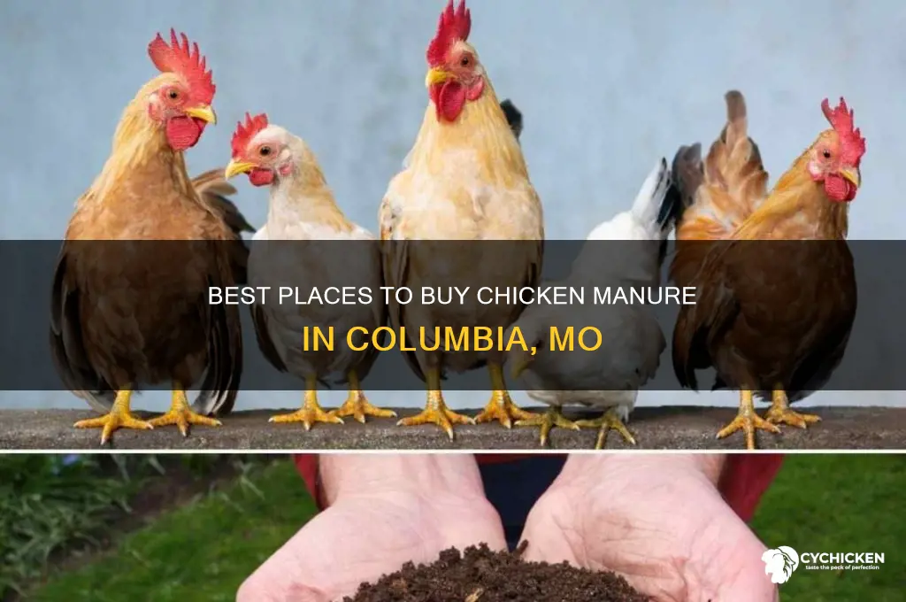 where to buy chicken manure columbia mo