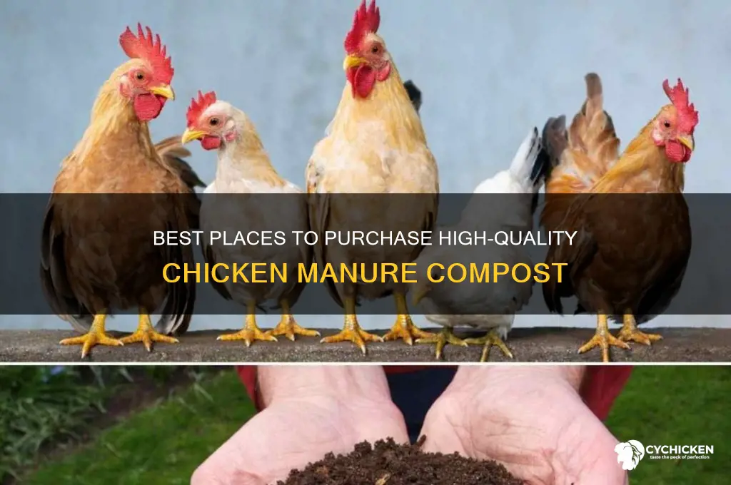 where to buy chicken manure compost