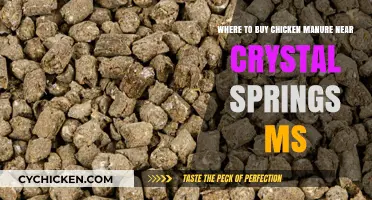 Find Chicken Manure Suppliers Near Crystal Springs, MS: Top Spots