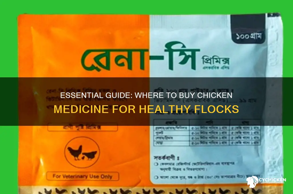 where to buy chicken medicine