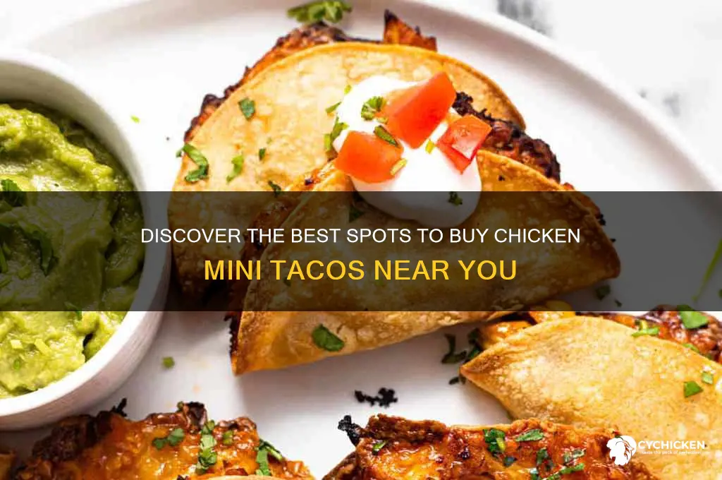 where to buy chicken mini tacos