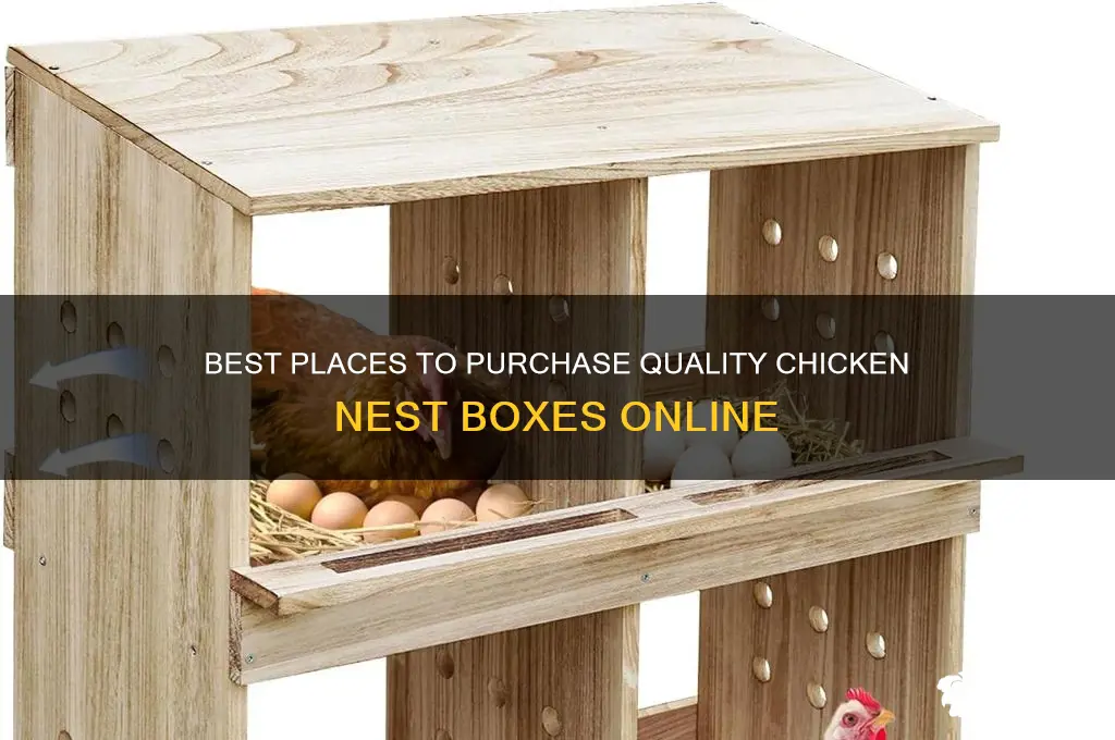 where to buy chicken nest boxes