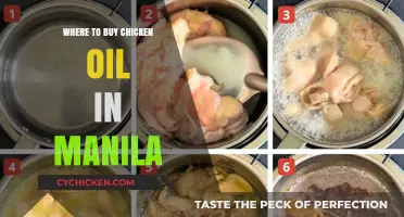 Discover Manila's Best Spots to Buy Chicken Oil Easily