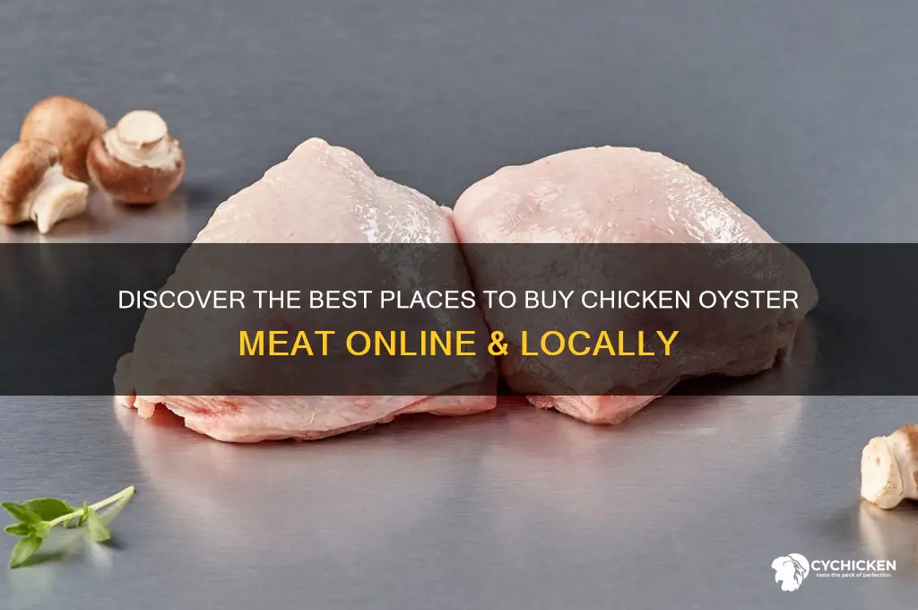 where to buy chicken oyster meat