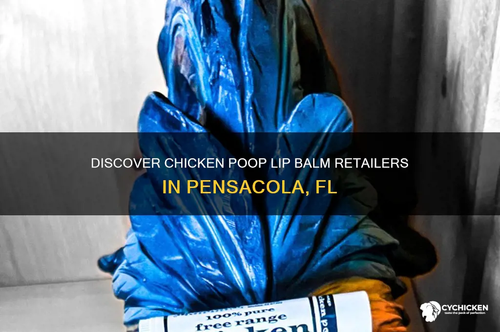 where to buy chicken poop lip balm at pensacola fl