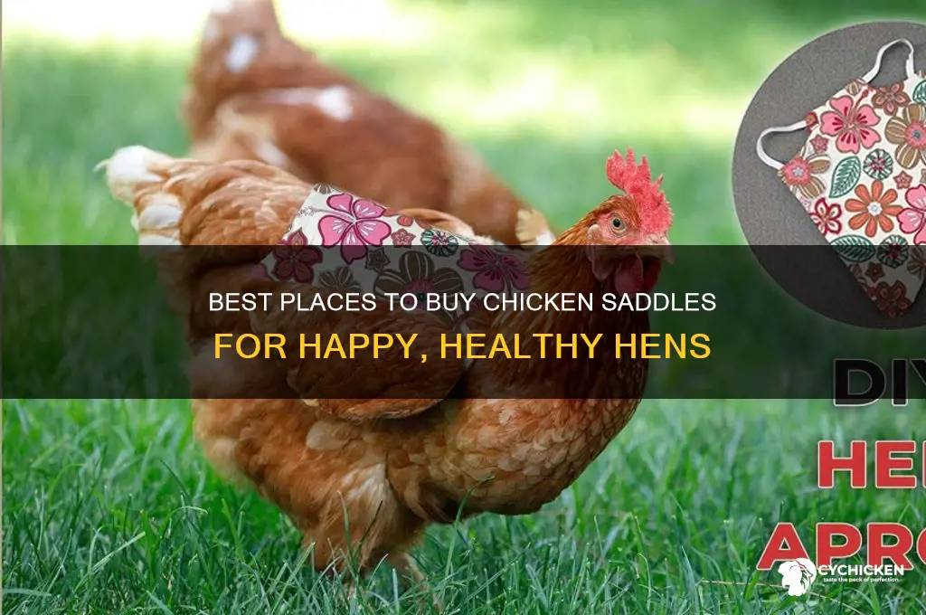 where to buy chicken saddle