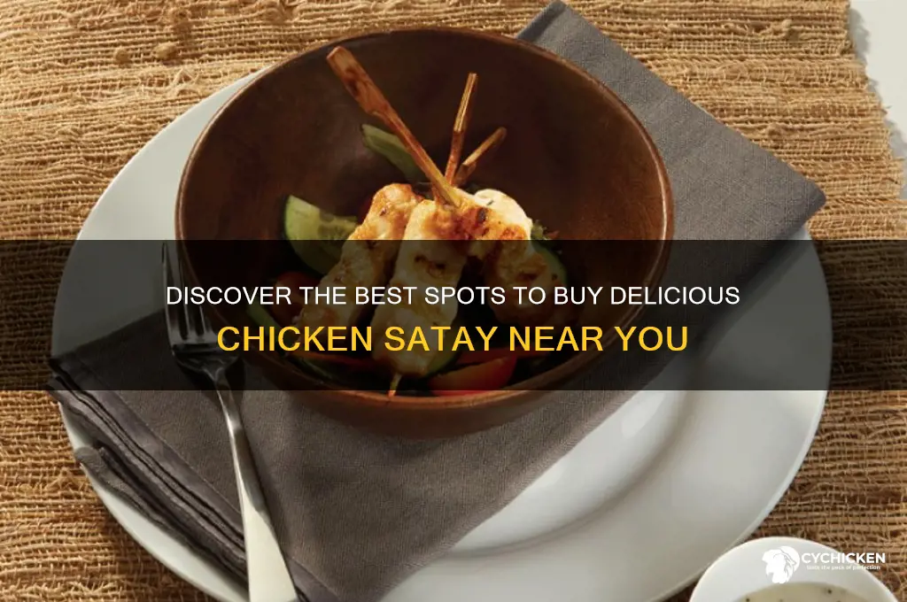 where to buy chicken satay