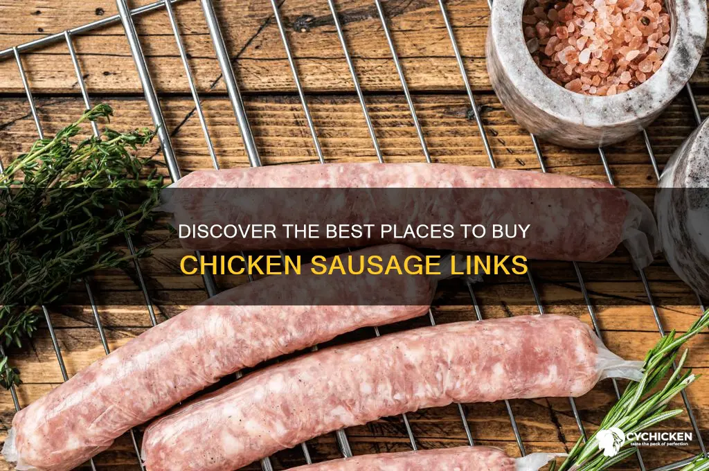 where to buy chicken sausage links