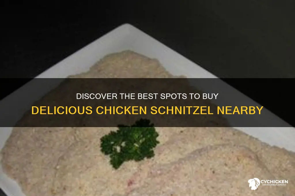 where to buy chicken schnitzel
