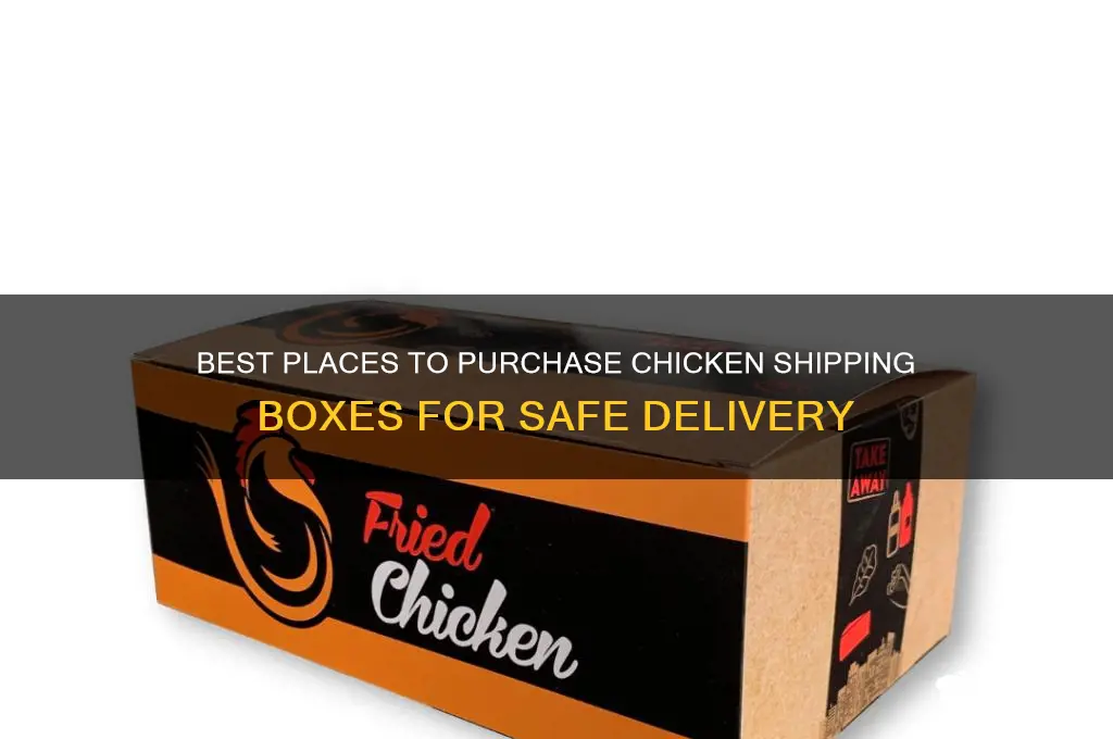 where to buy chicken shipping boxes