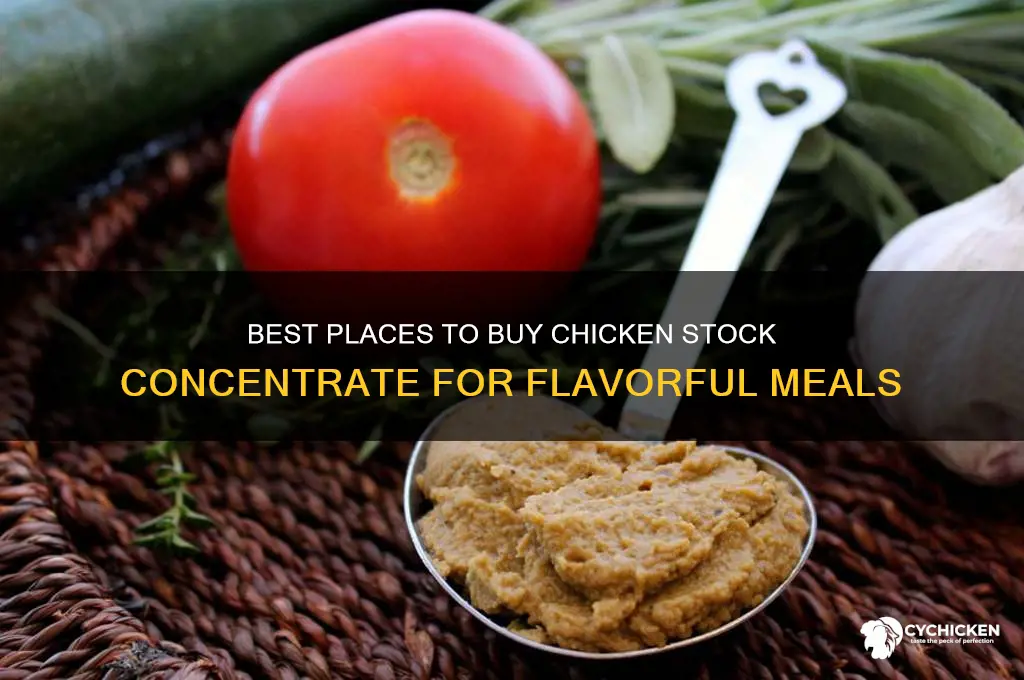 where to buy chicken stock concentrate