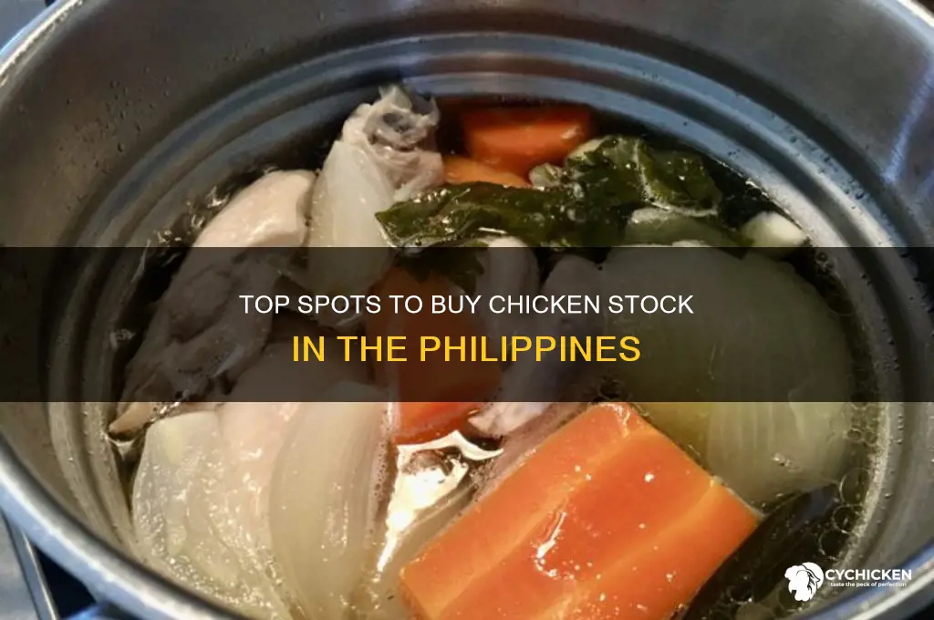 where to buy chicken stock in the philippines