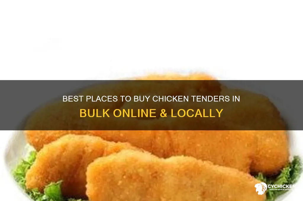 where to buy chicken tenders in bulk