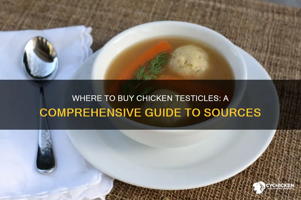 where to buy chicken testicles