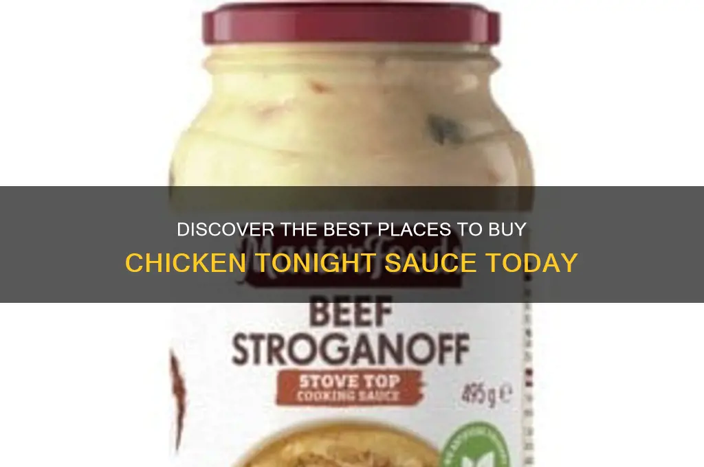 where to buy chicken tonight sauce