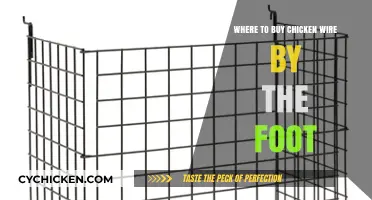 Best Places to Purchase Chicken Wire by the Foot Online & Locally