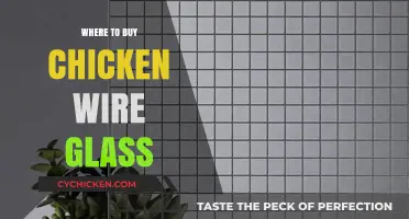 Where to Buy Chicken Wire Glass: Top Retailers and Online Sources