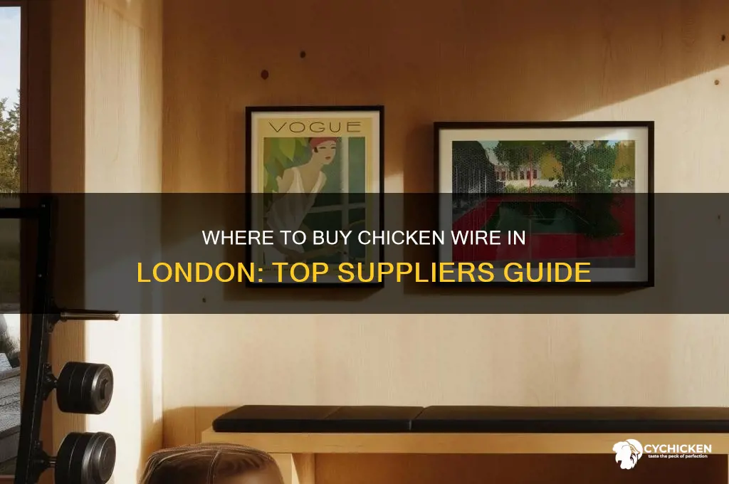 where to buy chicken wire london