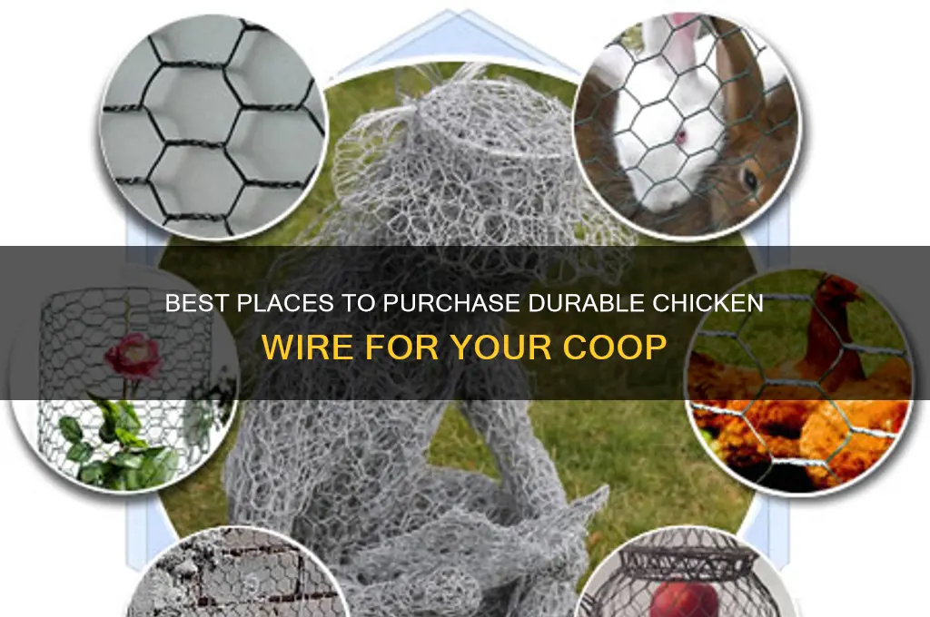 where to buy chicken wiring