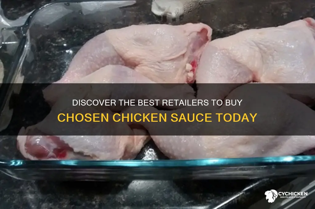 where to buy chosen chicken sauce