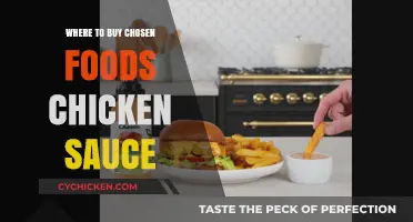 Discover the Best Retailers to Buy Chosen Foods Chicken Sauce