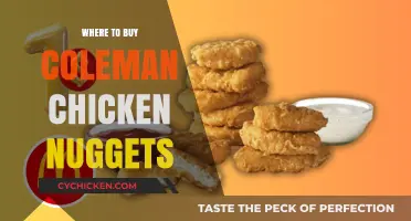 Where to Buy Coleman Chicken Nuggets: Top Retailers and Online Options