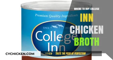 Where to Buy College Inn Chicken Broth: A Comprehensive Guide