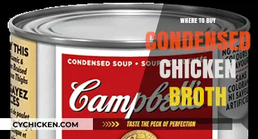 Where to Buy Condensed Chicken Broth: A Comprehensive Guide