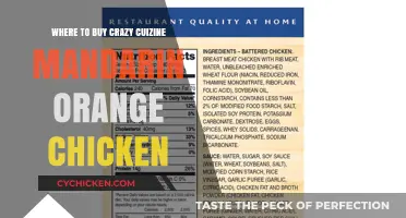 Discover the Best Places to Buy Crazy Cuizine Mandarin Orange Chicken