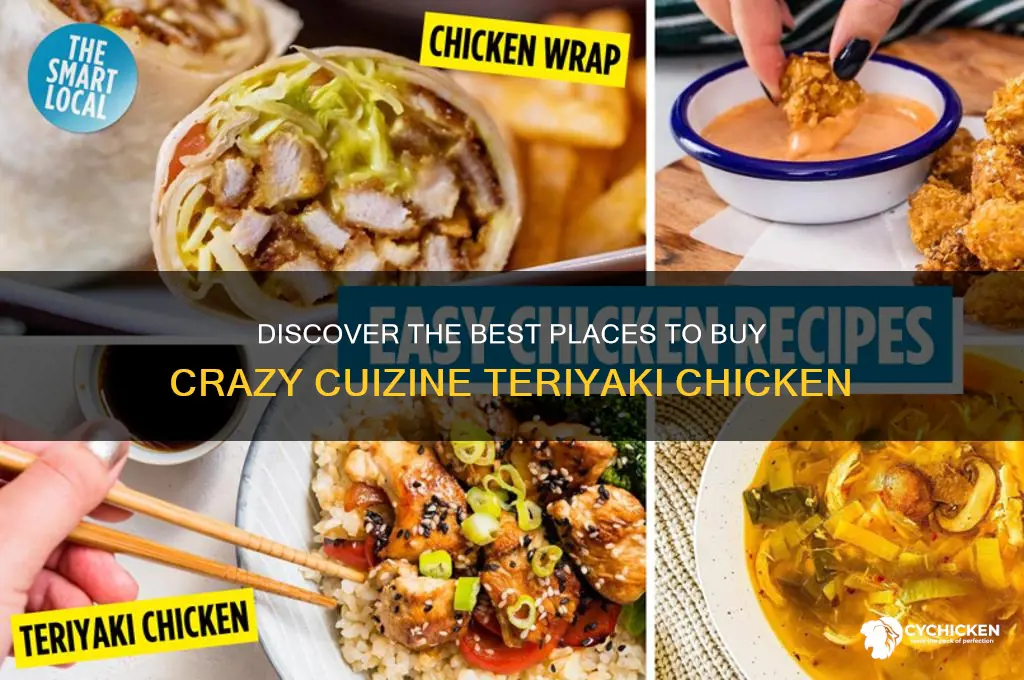 where to buy crazy cuizine teriyaki chicken