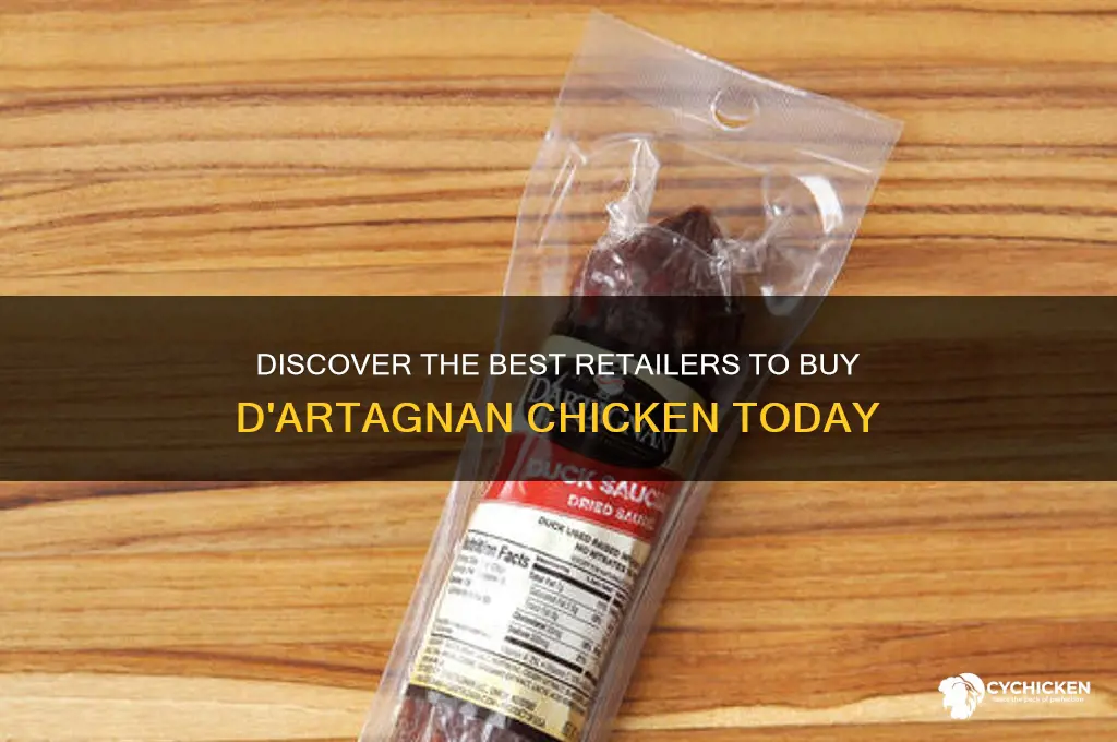 where to buy d artagnan chicken