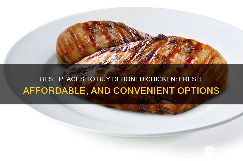 where to buy deboned chicken