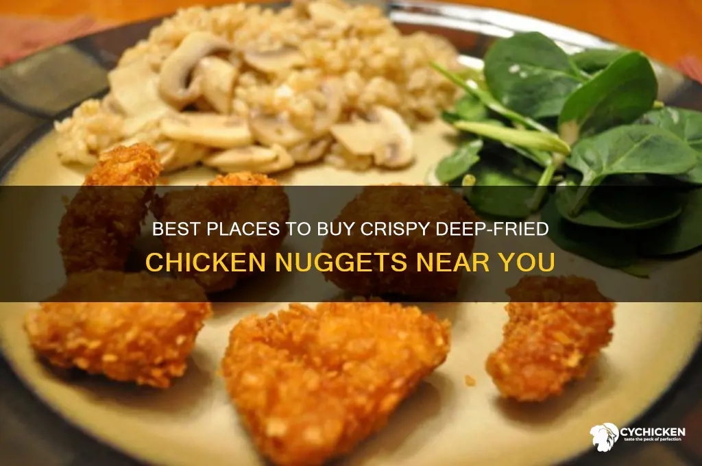 where to buy deep fryer chicken nuggets