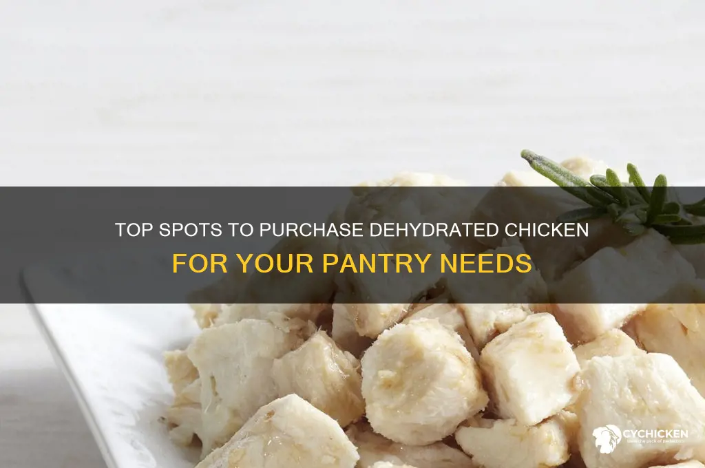where to buy dehydrated chicken