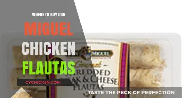 Discover the Best Places to Buy Don Miguel Chicken Flautas