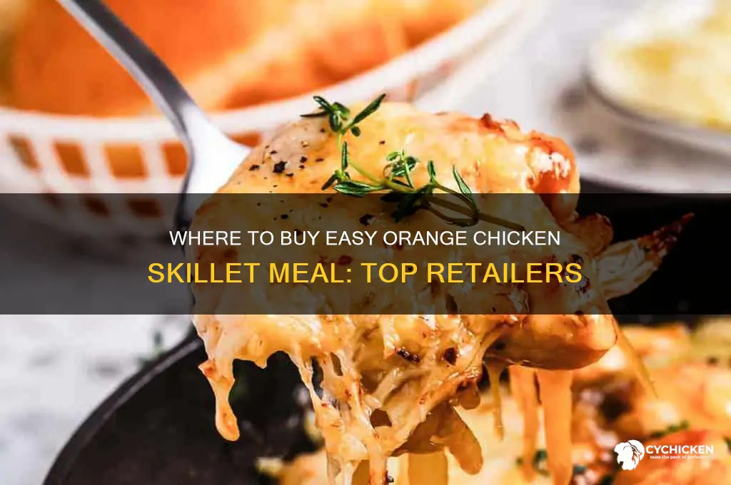 where to buy ease orange chicken skillet meal