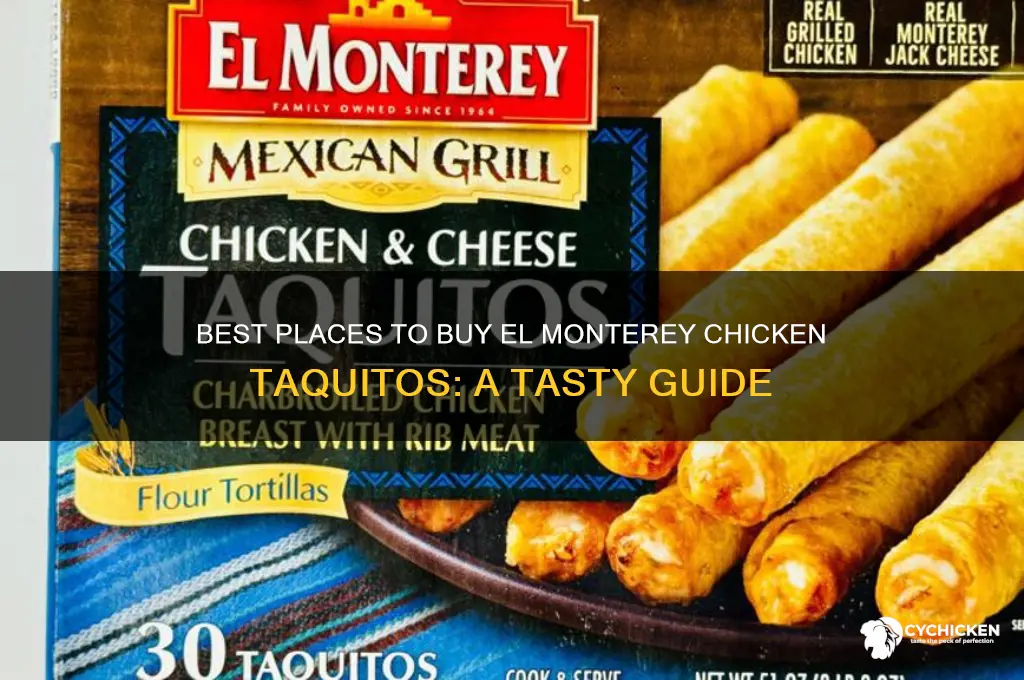 where to buy el monterey chicken taquitos