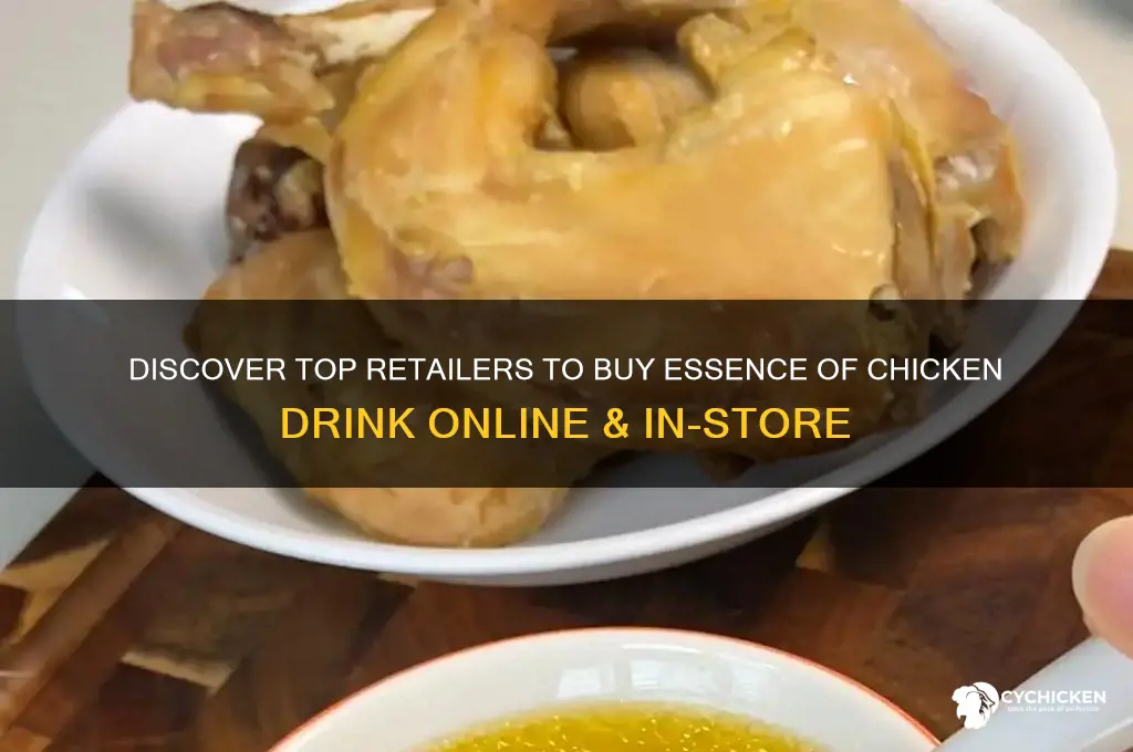 where to buy essence of chicken drink