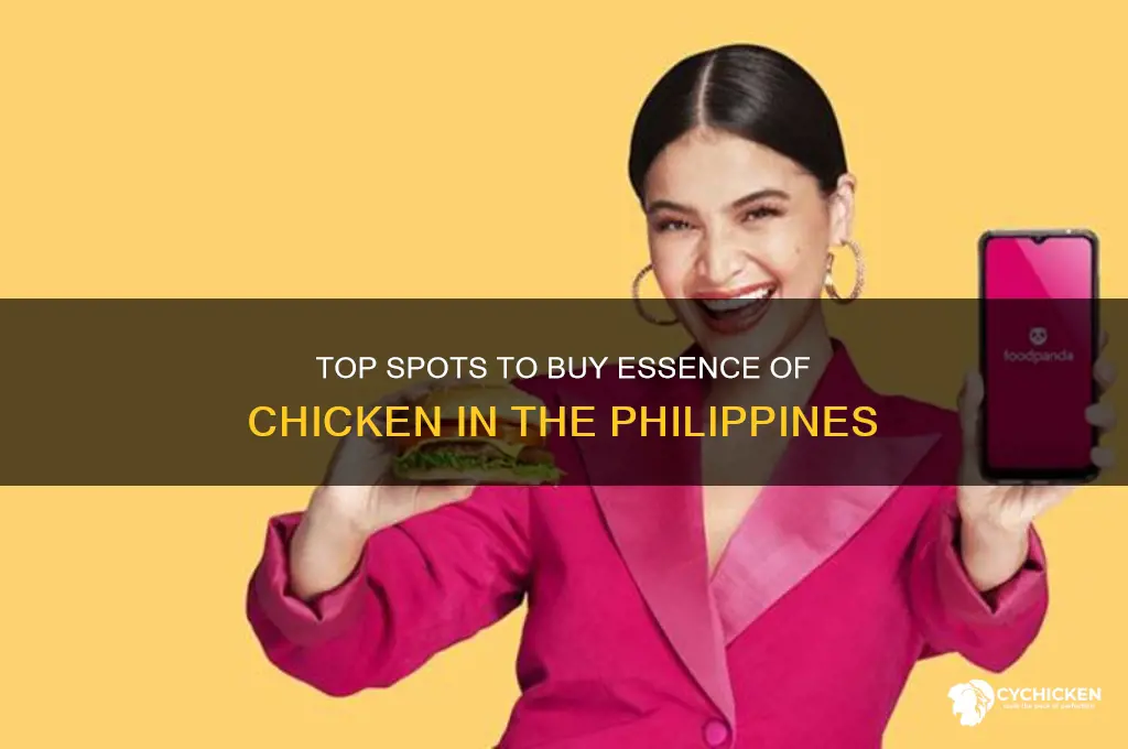 where to buy essence of chicken in the philippines