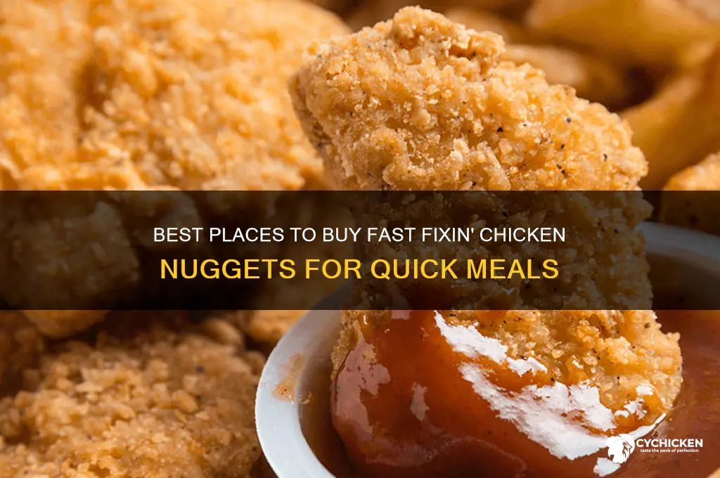 where to buy fast fixin chicken nuggets