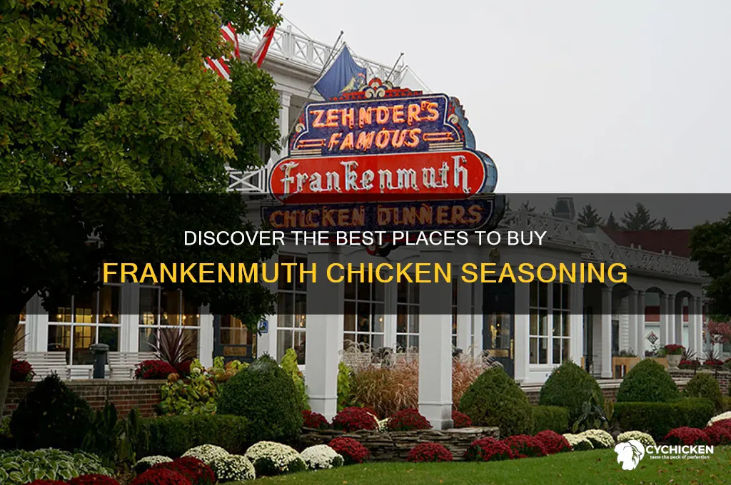 where to buy frankenmuth chicken seasoning