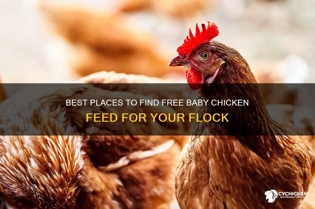where to buy free babby chicken feed