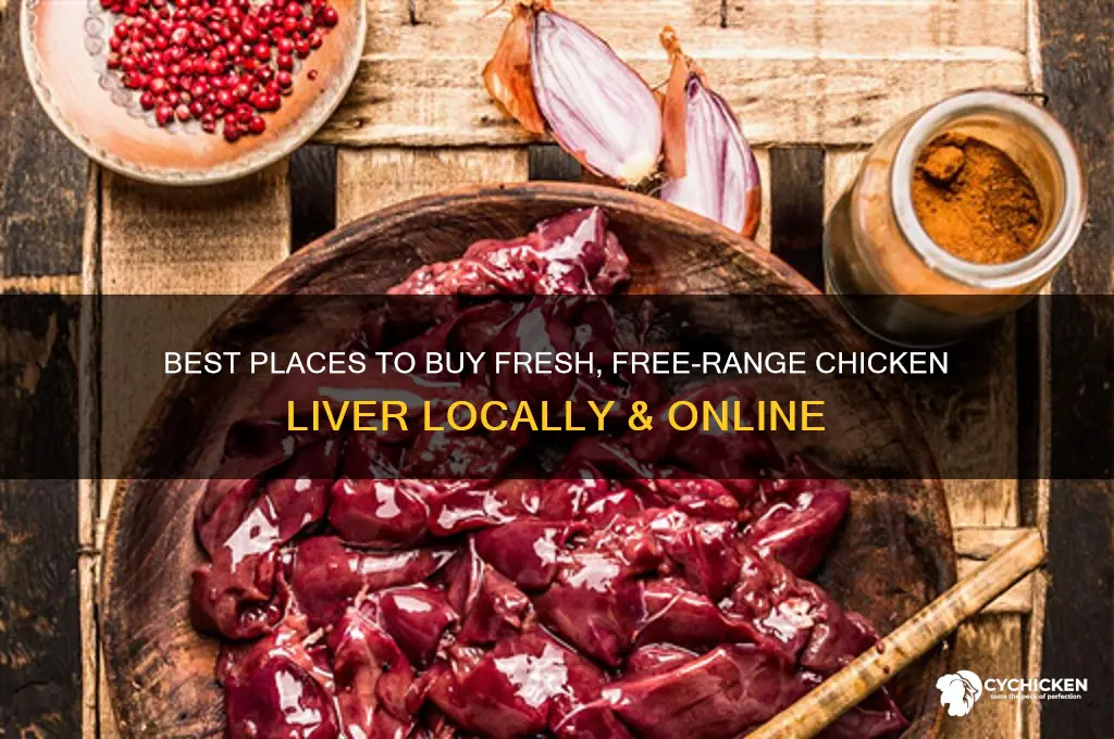 where to buy free range chicken liver