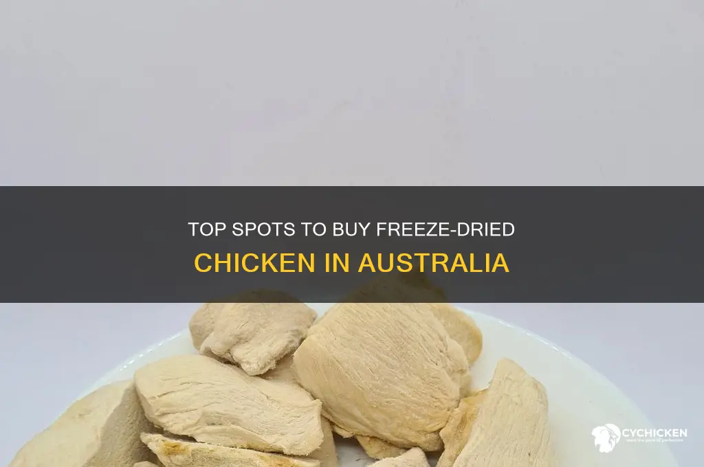 where to buy freeze dried chicken in australia