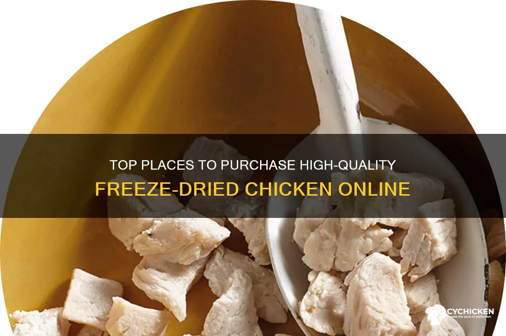 where to buy freeze dried chicken