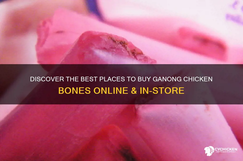 where to buy ganong chicken bones