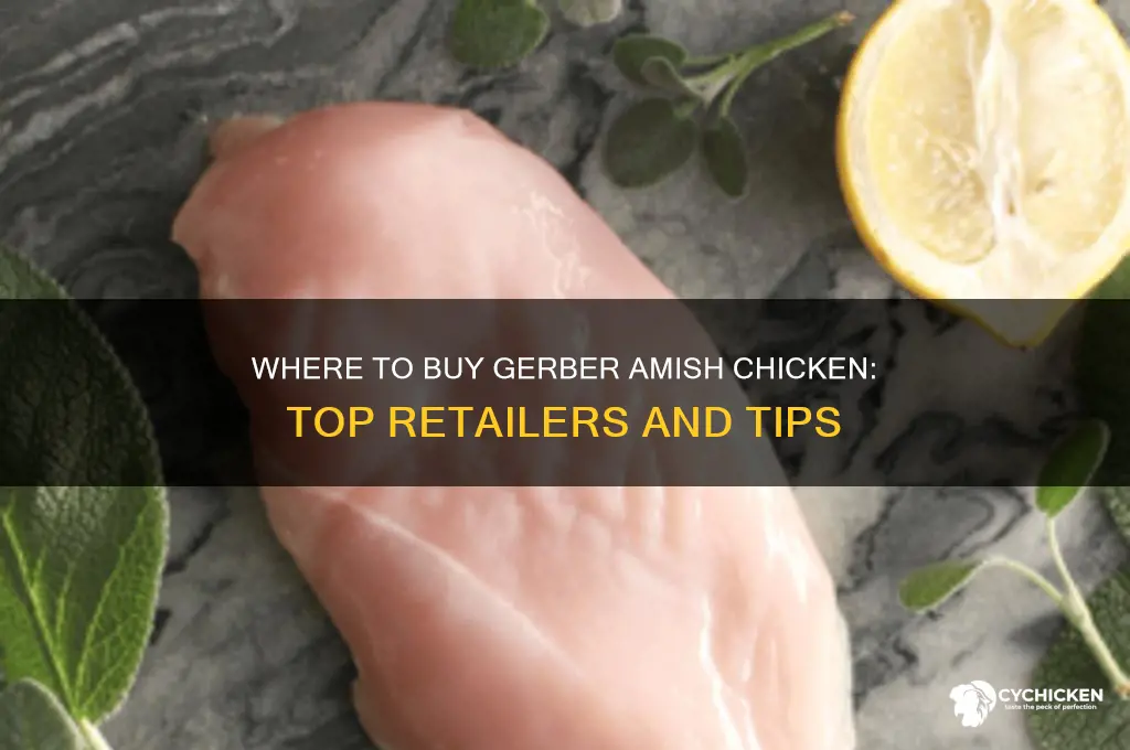 where to buy gerber amish chicken
