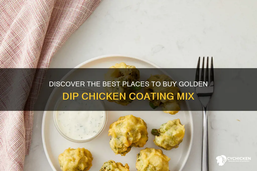 where to buy golden dip chicken coating mix