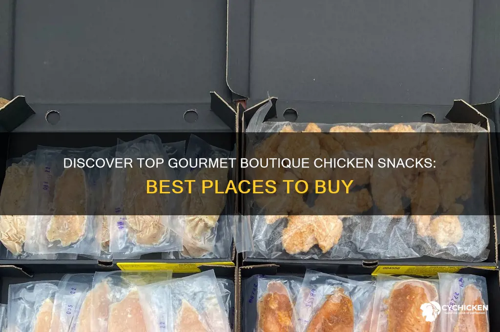 where to buy gourmet botique chicken snacks